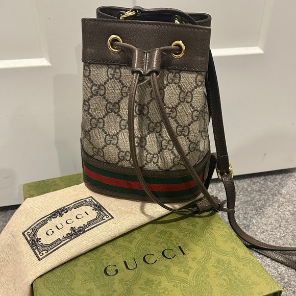 Gucci Ophidia Bucket Bag - Picture 1 of 6